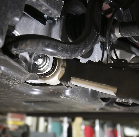 How to install a control arm bushing