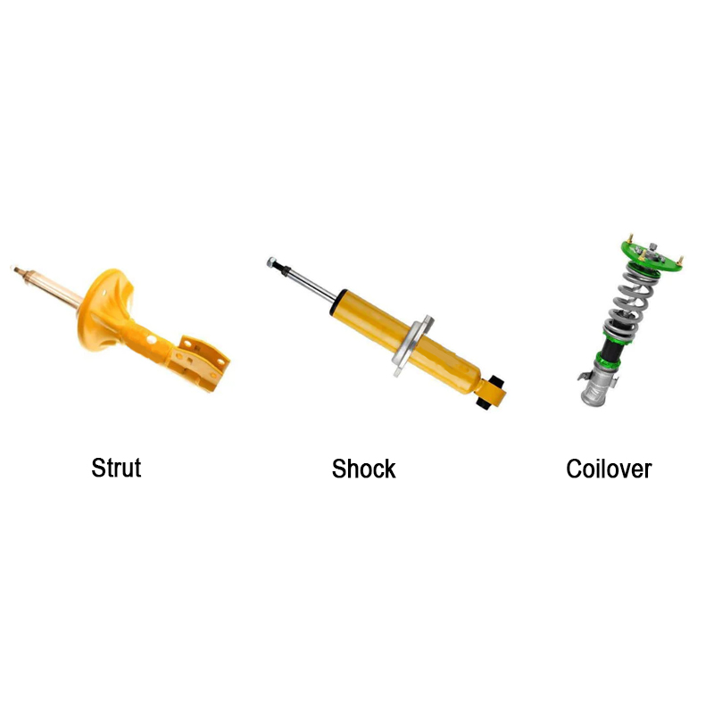 Shocks vs Struts vs Coilovers